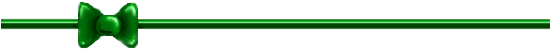green bow ribbon line